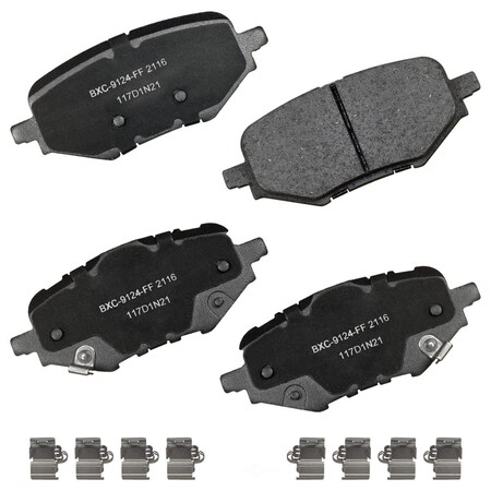 Stop By Bendix Stop Sbc2116 Stop Ceramic Brake Pad SBC2116